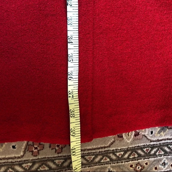 NWT St John Collection Marie Gray Wool Knit Dress - Picture 7 of 7